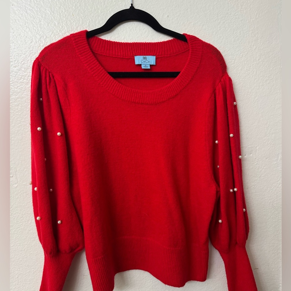 Women’s sweater red color size XL